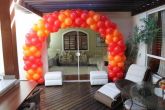 Kit: Arco Desmontavel Com Base Mdf- Decoração Com Balões